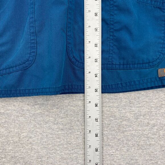 Barco Scrub Top Womens Extra Small Blue Healthcare Vet Uniform Short Sleeve - Picture 9 of 10